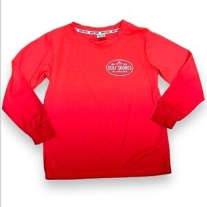 Spicy Tuna Youth Long Sleeve Fishing Swim Shirt Gulf Shores Alabama Pink Ombré
